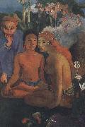 Paul Gauguin Savage s story oil painting on canvas